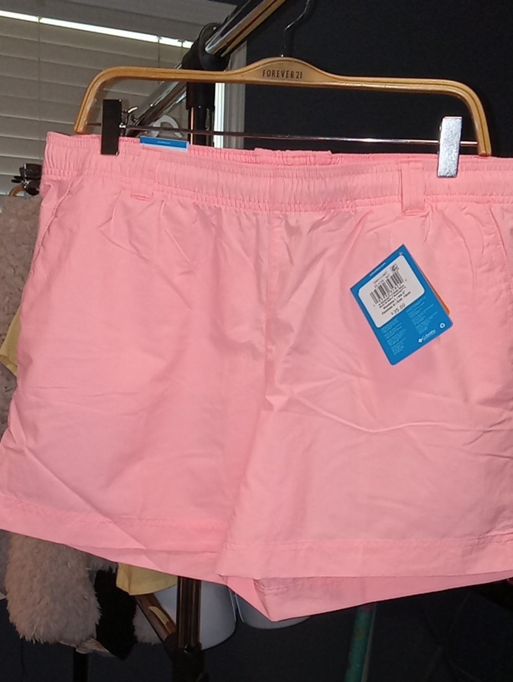 Everyday Pink Athletic Shorts with Elastic Waist